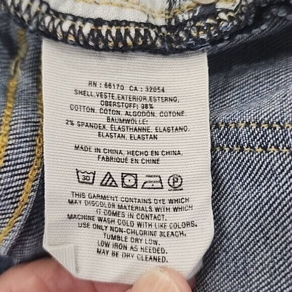 Anthropologie Pilcro & Letterpress distressed mid-rise Straight STET jeans 31 - Picture 8 of 8